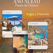 Promoción playas de Oaxaca